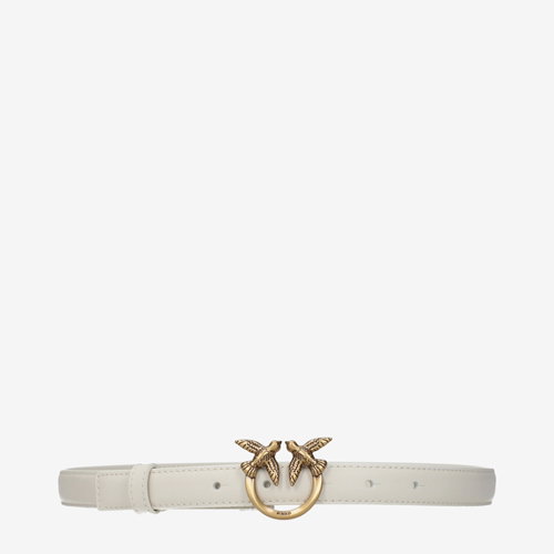 Pinko Belts Women Leather Beige/Ivory