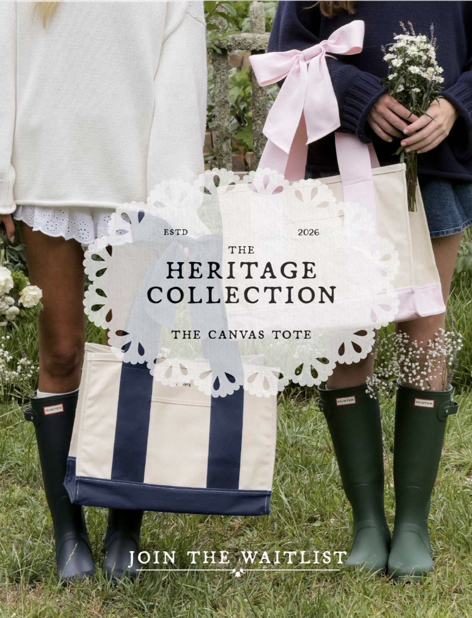Introducing The Heritage Collection, featuring two brand-new Canvas Totes!