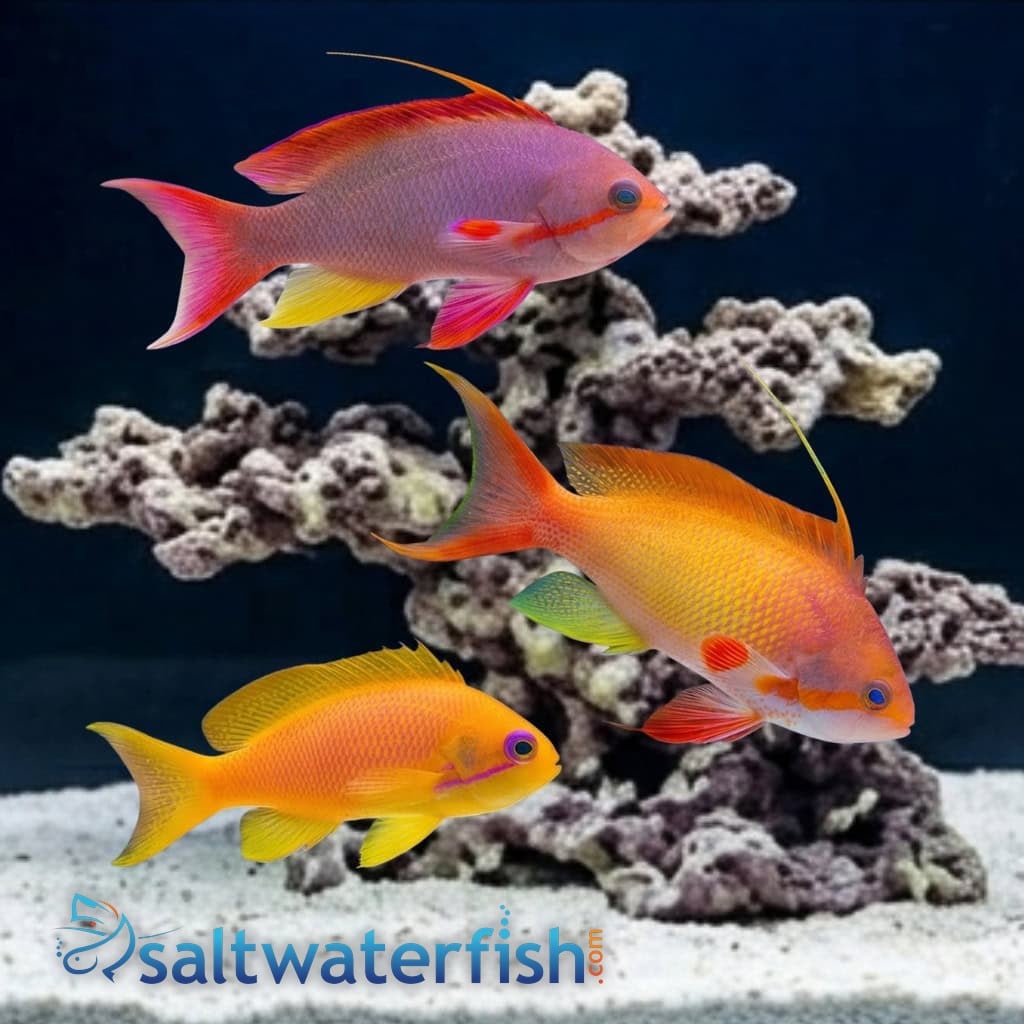 Lyretail Anthias: Female - Red Sea