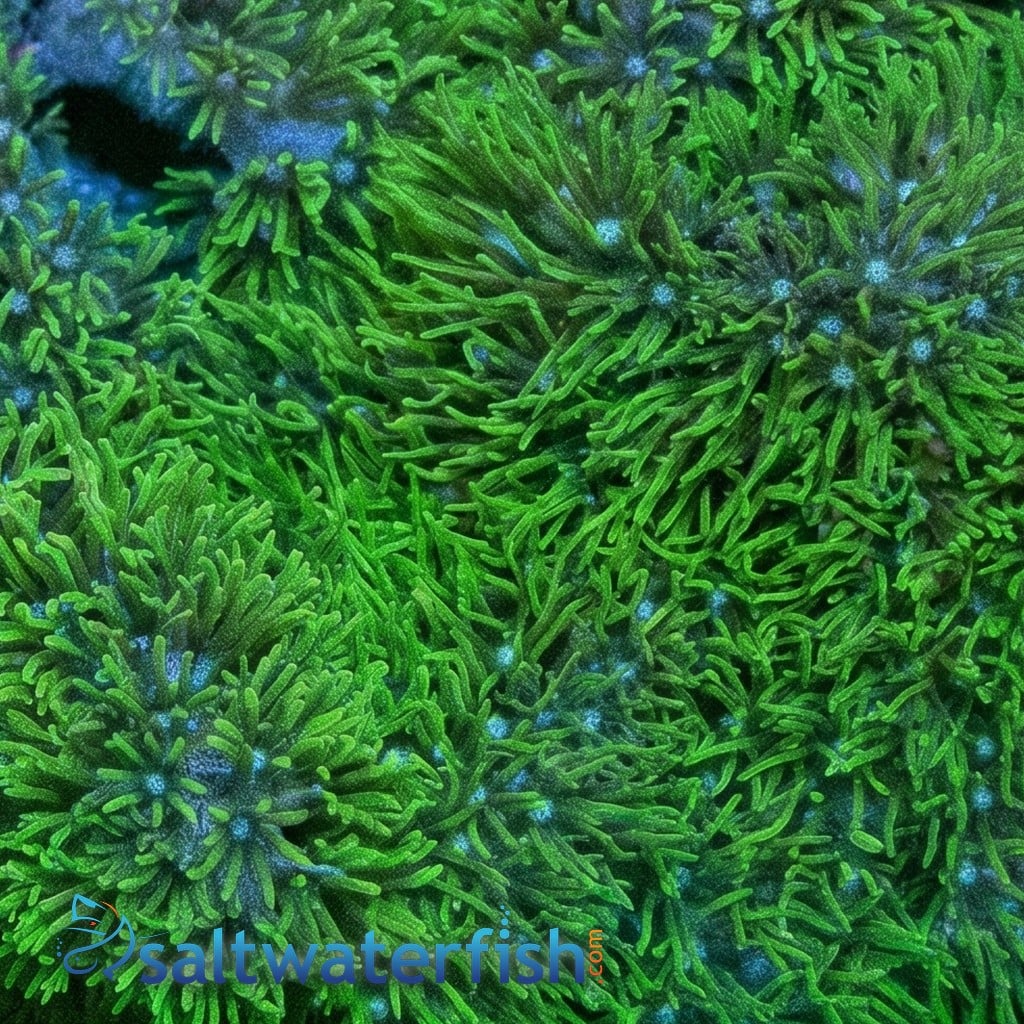 Star Polyp: Starburst Green Branching - Aquacultured