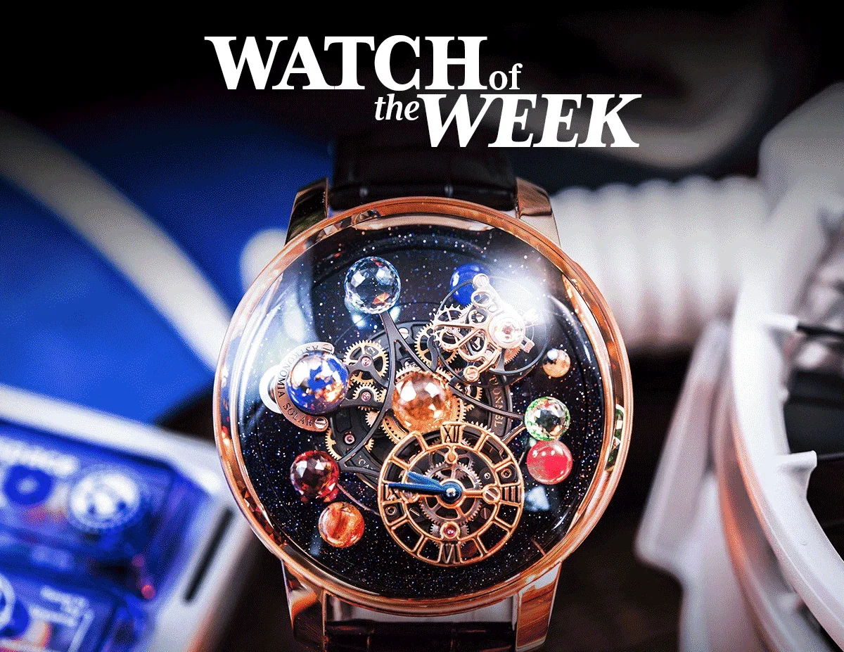 The movement is the dial. It never sits still. Jacob & Co. Astronomia Solar