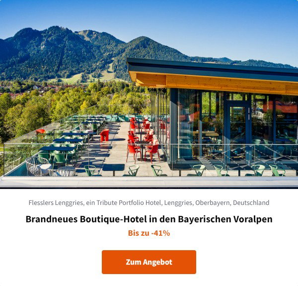 Brandneues Boutique-Hotel in den Bayerischen Voralpen