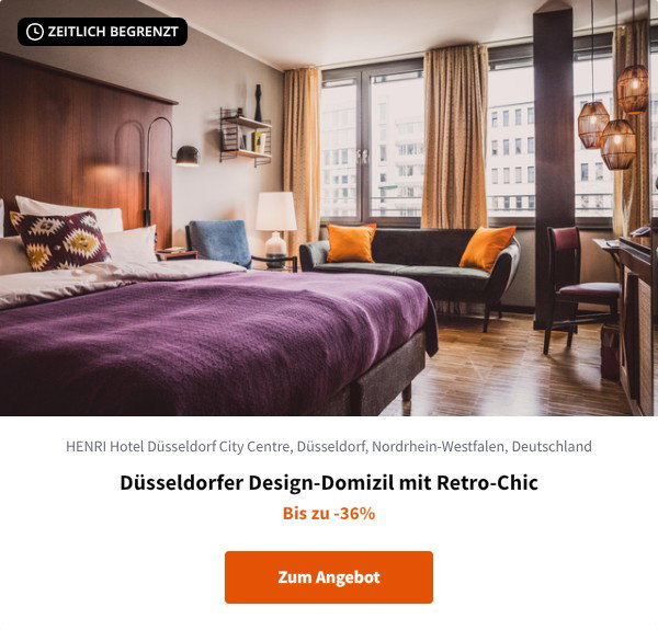 Düsseldorfer Design-Domizil mit Retro-Chic