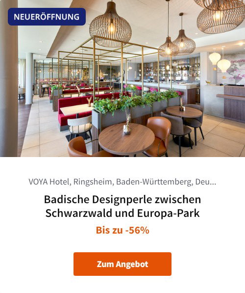 Badische Designperle zwischen Schwarzwald und Europa-Park
