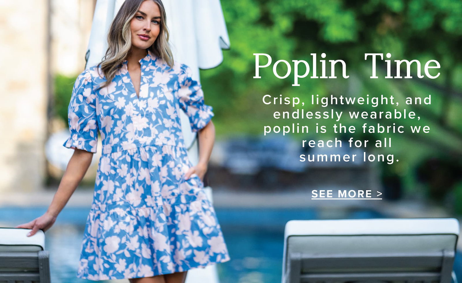Poplin time 