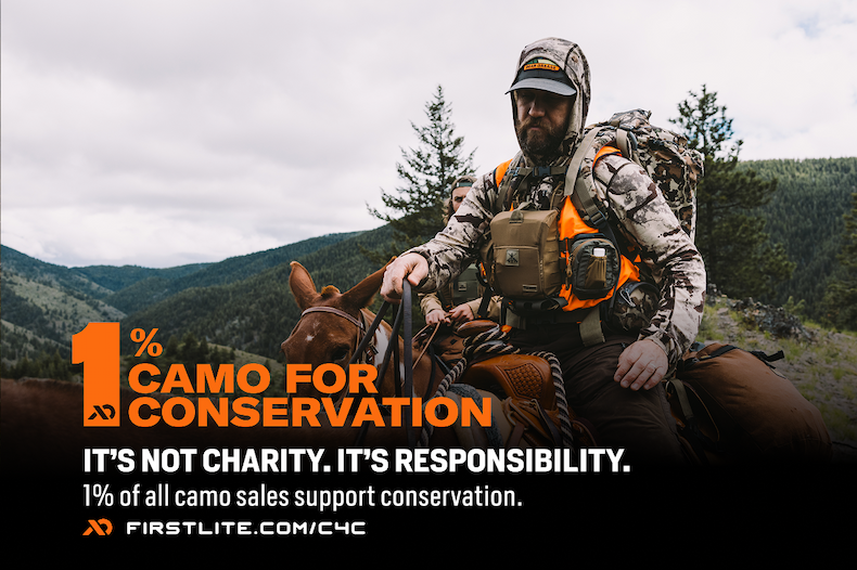 1% of all camo sales support conservation