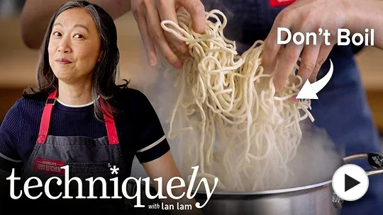 Techniquely with Lan Lam: The Pasta Cooking Instructions You Should Ignore