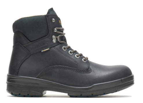 Wolverine - Men's DuraShocks® SR Direct-Attach Lined 6-inch Work Boot - Black colorway.