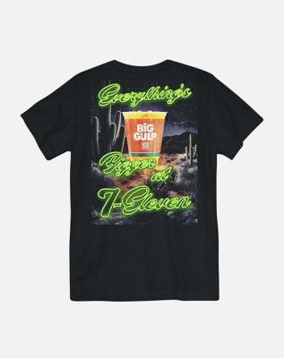 7-Eleven Glow in the Dark Everything's Bigger T Shirt