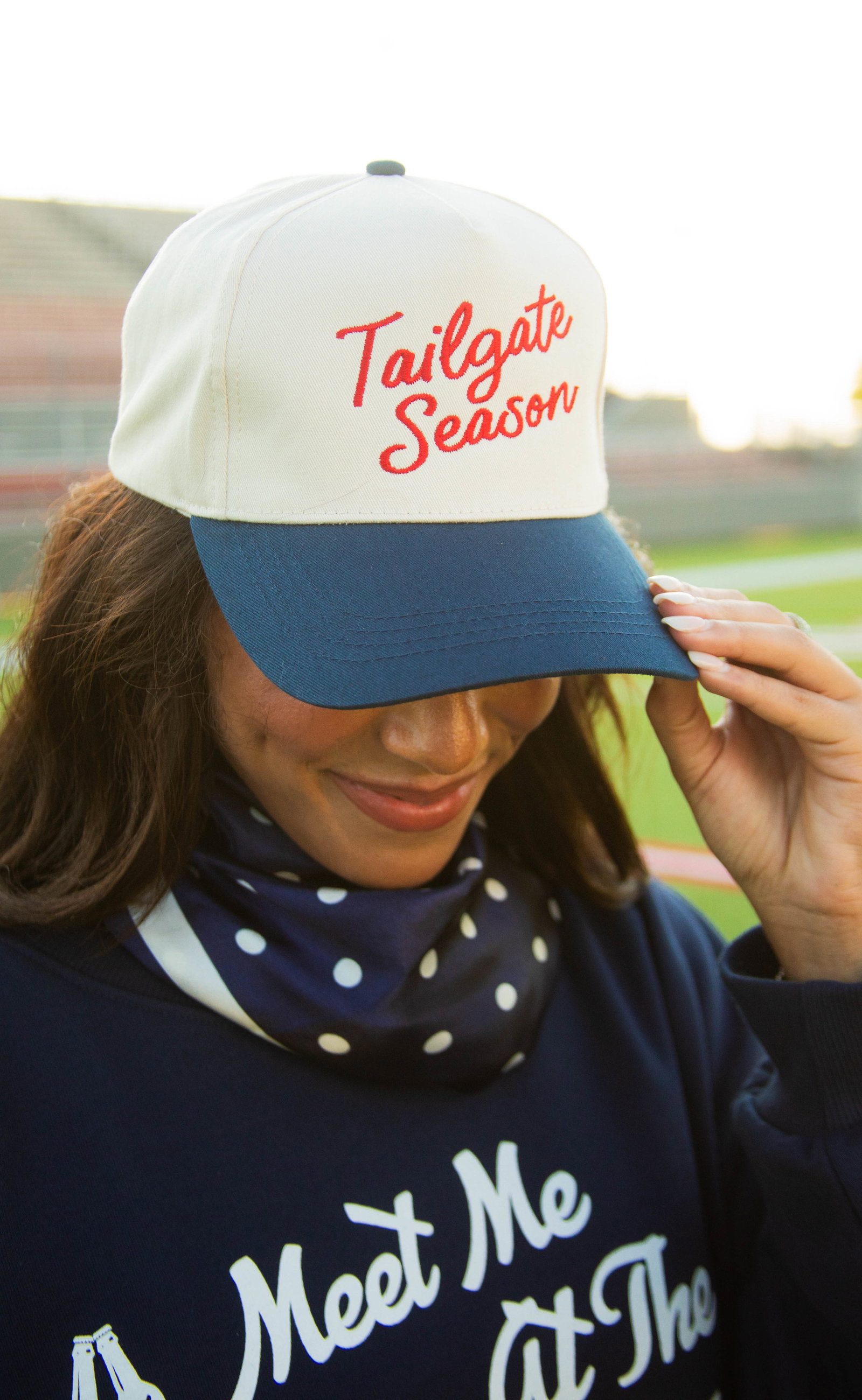 Image of friday + saturday: tailgate season trucker