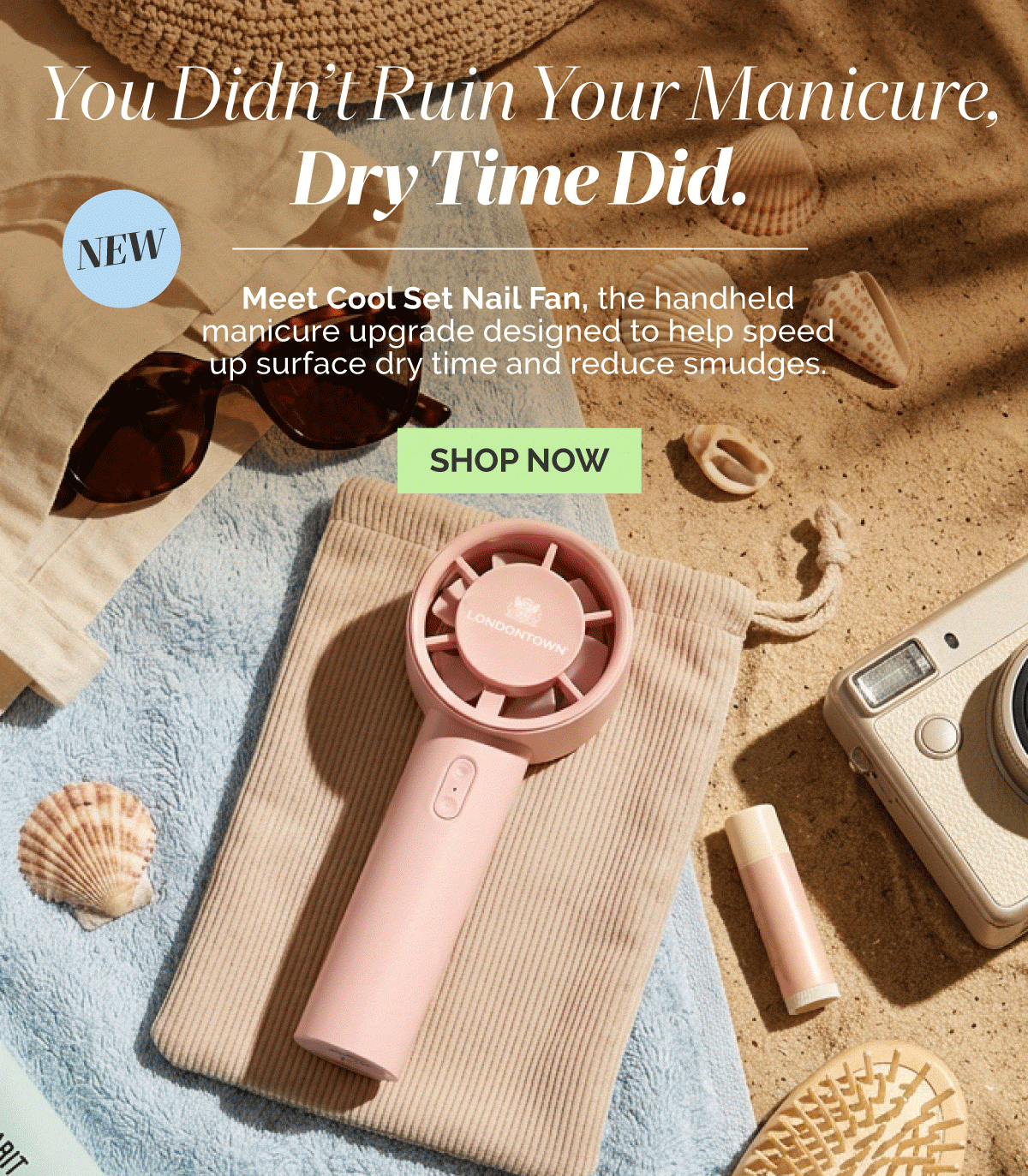 Meet Cool Set Nail Fan 
