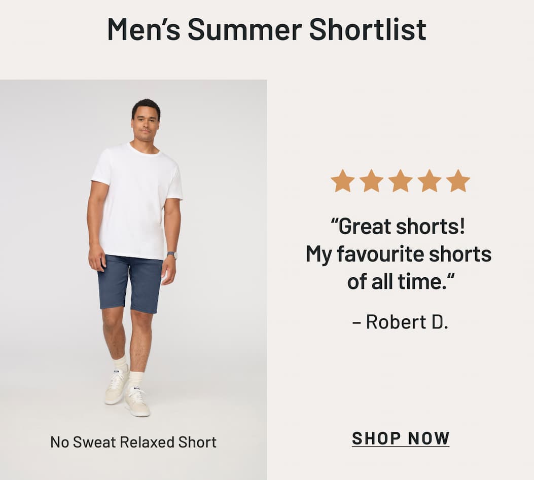 No Sweat Short Relaxed