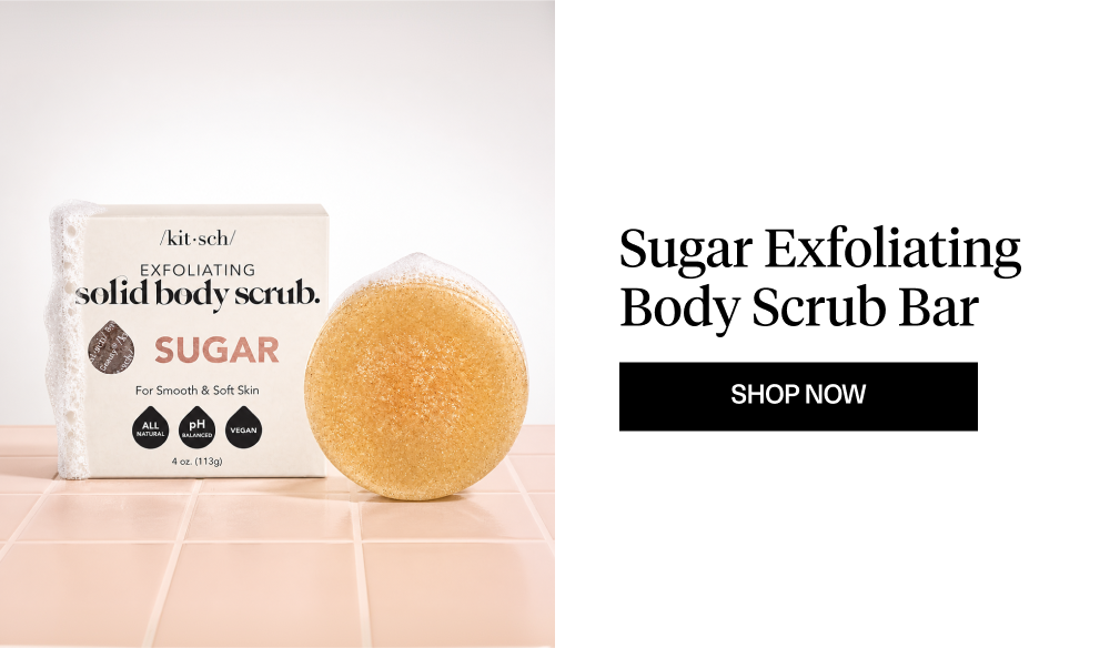 Sugar Exfoliating Body Scrub Bar
