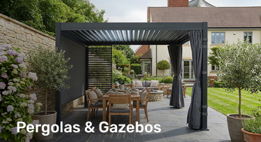 pergolas and gazebos