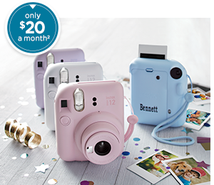 Fujifilm Instax Mini 12 Instant Camera with Built-In Selfie Mirror