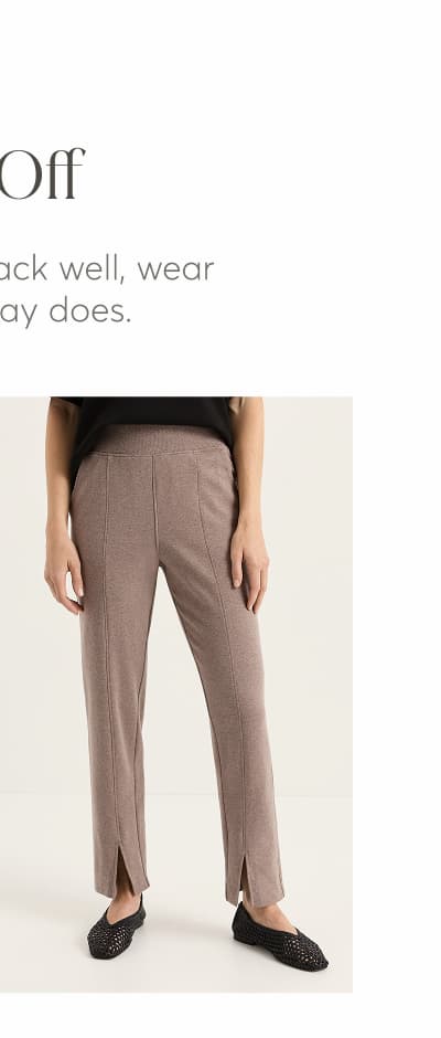 Organic Airplane Tapered Leg Pant