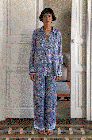 Narcisse shirt, verelia trousers