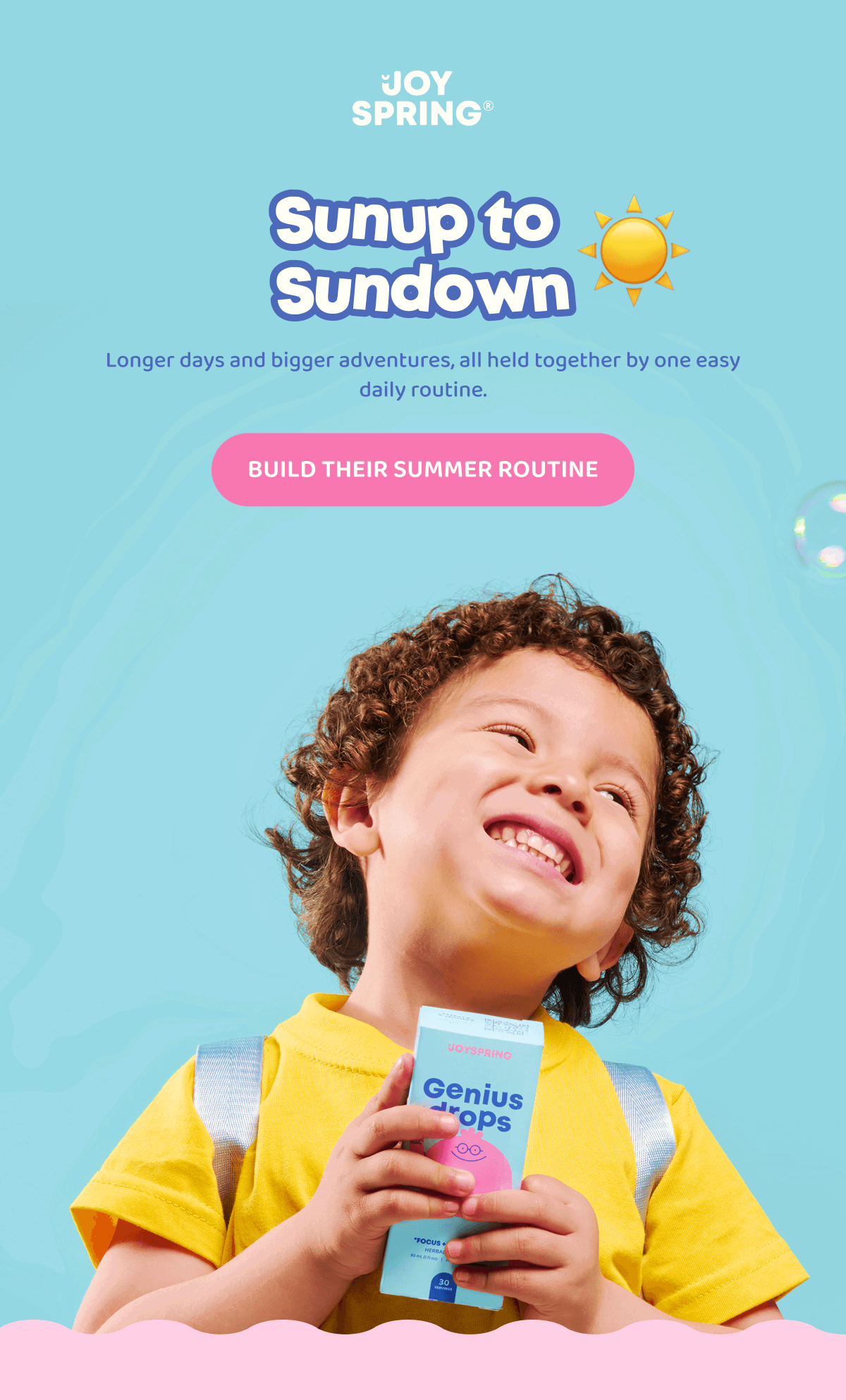 Build Their Summer Routine 