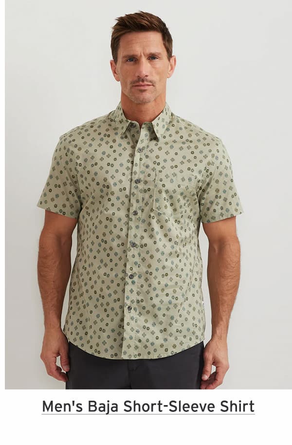 Men's Baja Short-Sleeve Shirt - Print