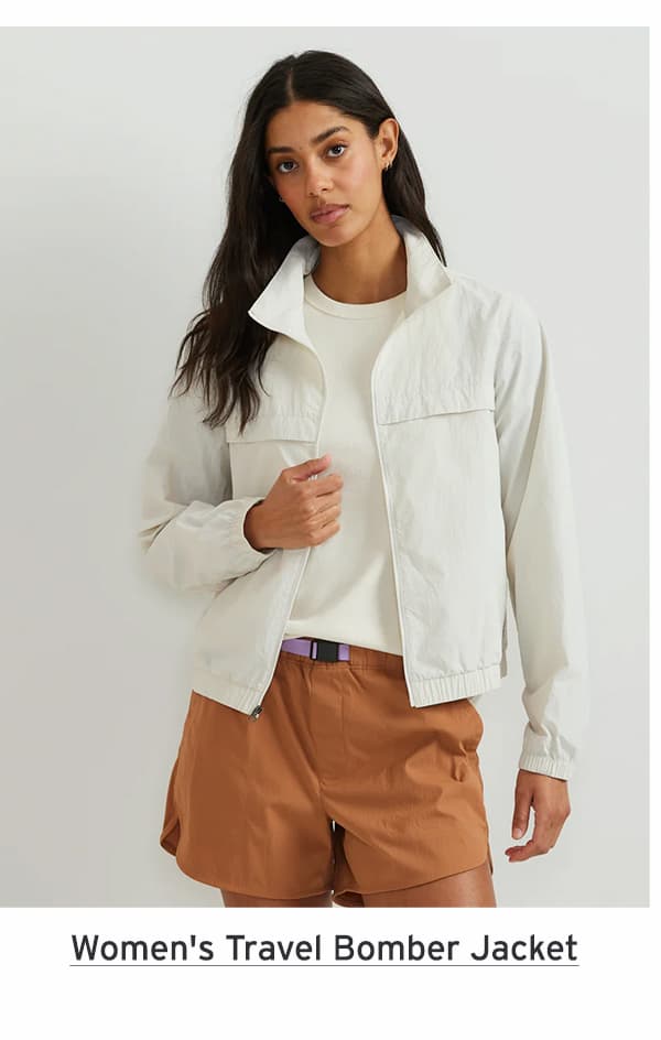 Women's Travel Bomber Jacket
