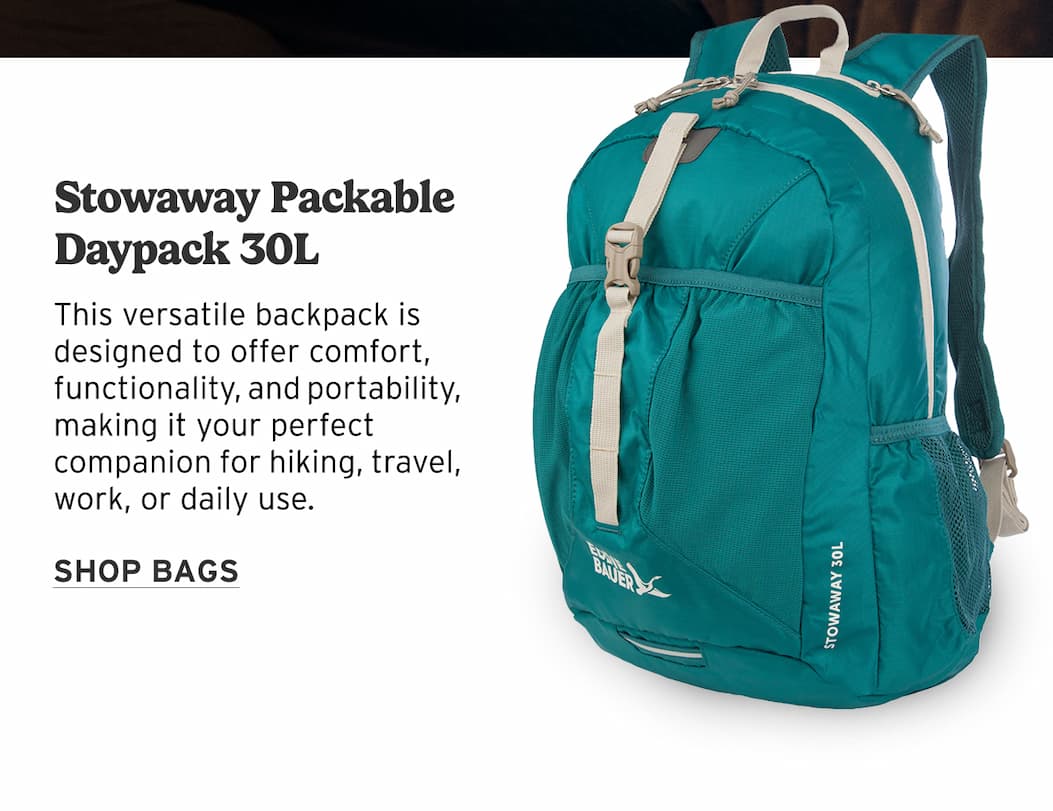 Stowaway Packable Daypack 30L
