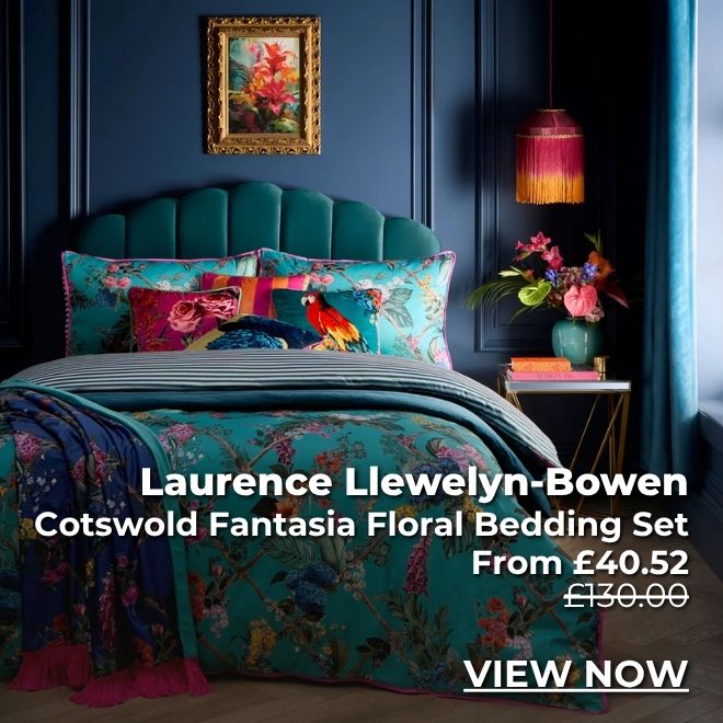 Laurence Llewelyn-Bowen Cotswold Fantasia Floral Bedding Set