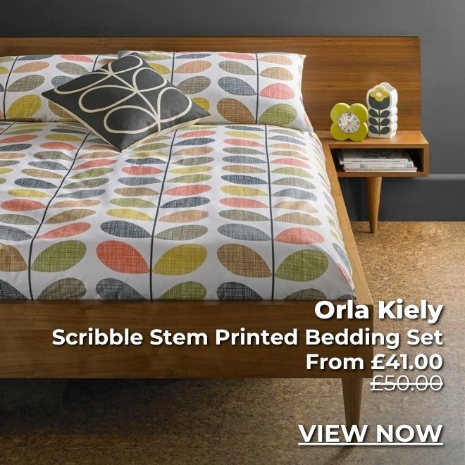 Orla Kiely Scribble Stem Printed Bedding Set