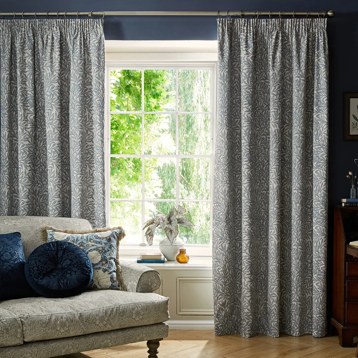 William Morris At Home Original Willow Curtains