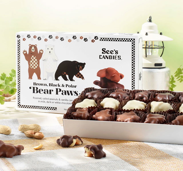 Brown, Black & Polar Bear Paws