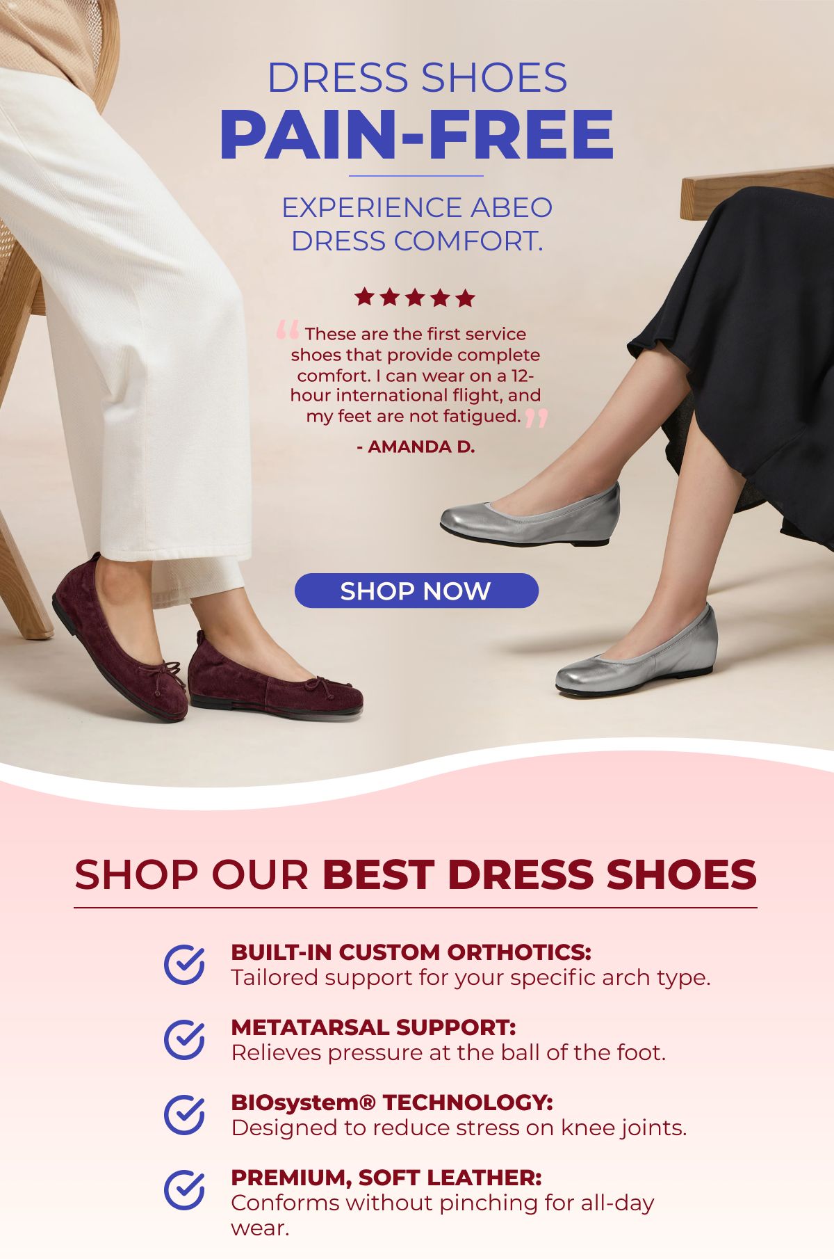 Dress Shoes - Pain-Free