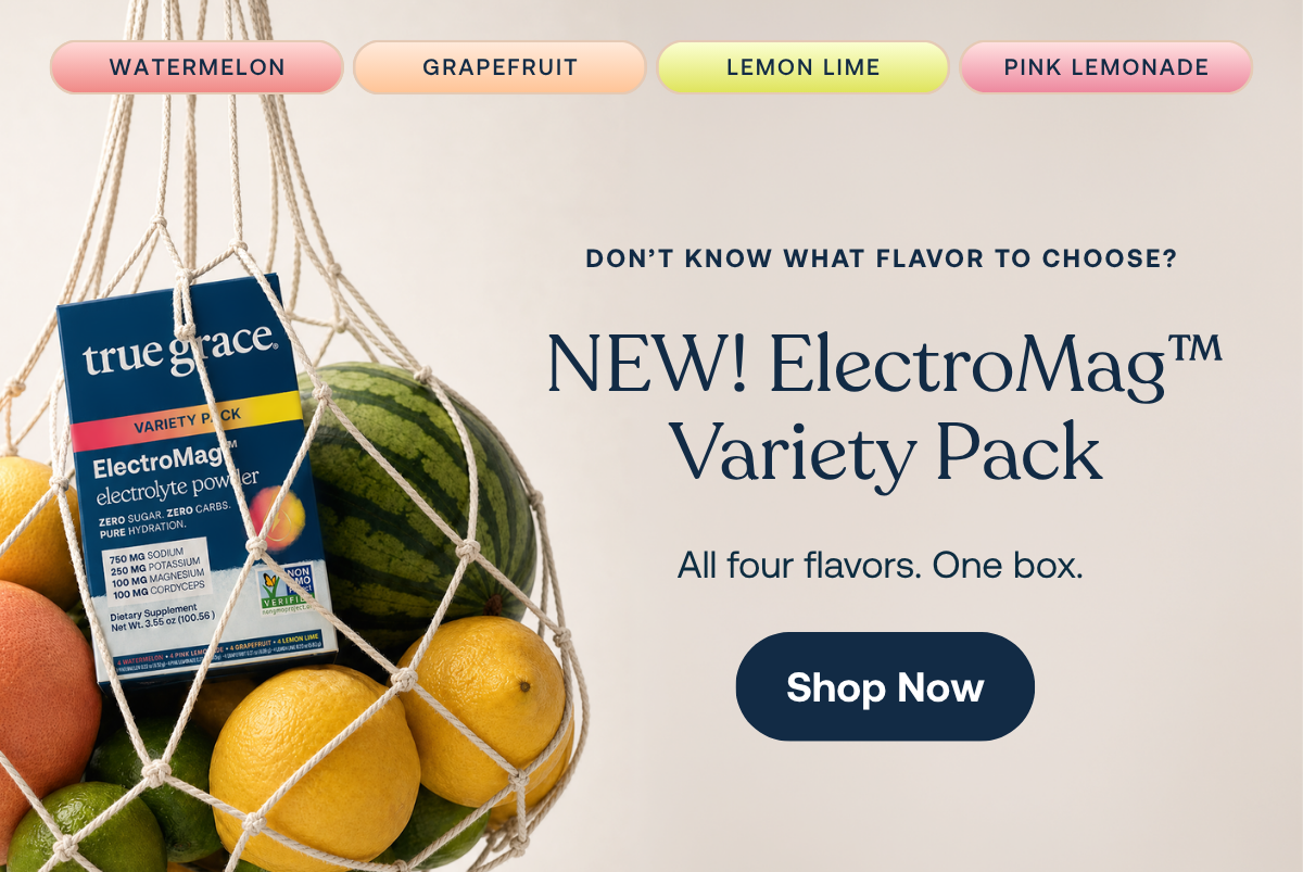new electromag variety pack. all four flavors, one box