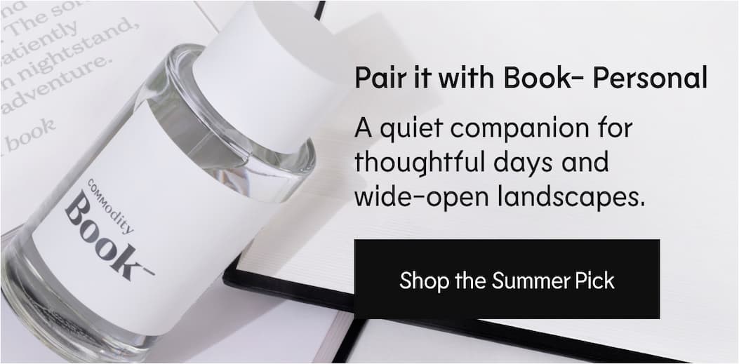 Pair it with Book - Personal - A quiet companion for thoughtful days and wide-open landscapes. | Shop the Summer Pick