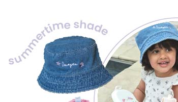 Seashell Denim Hat
