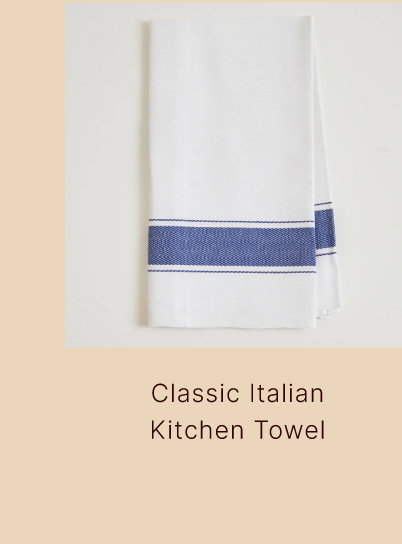 Shop Verve Culture Classic Italian Kitchen Towel - Herringbone
