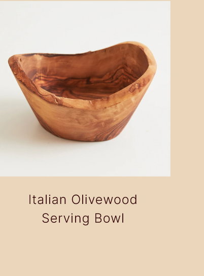 Shop Verve Culture Italian Olivewood Serving Bowl