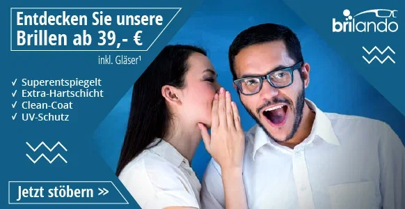 Brilando - Brillen ab 39,- Eur inkl. Gläser