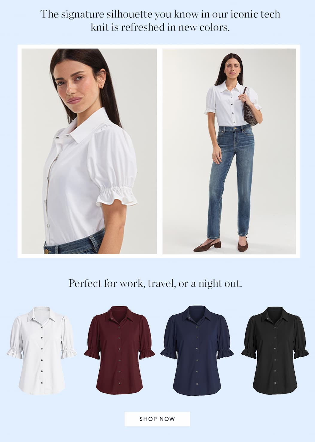 Everything you love about our bestselling top, now in a fresh new shade.