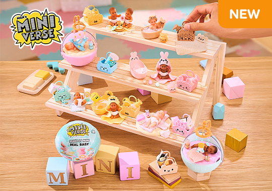 MGAs Miniverse Make It Mini Real Baby Nurture Assortment