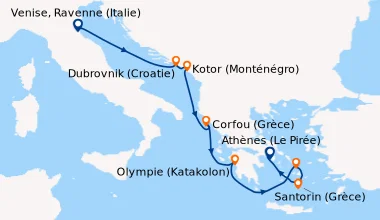 Carte itinéraire