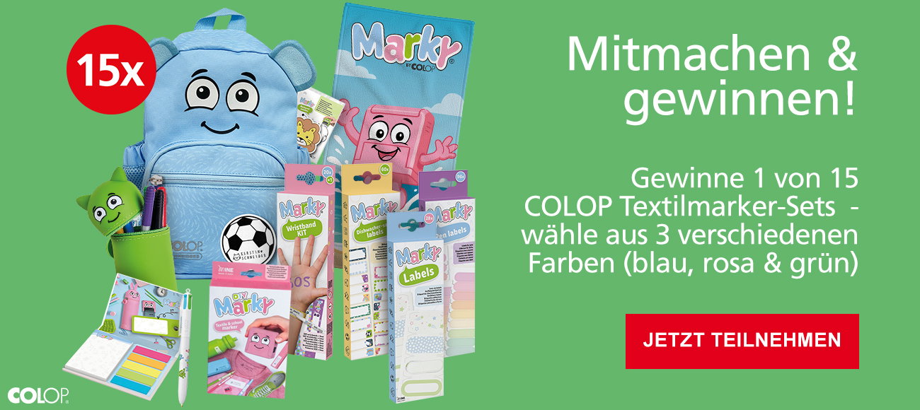 Colop Gewinnspiel