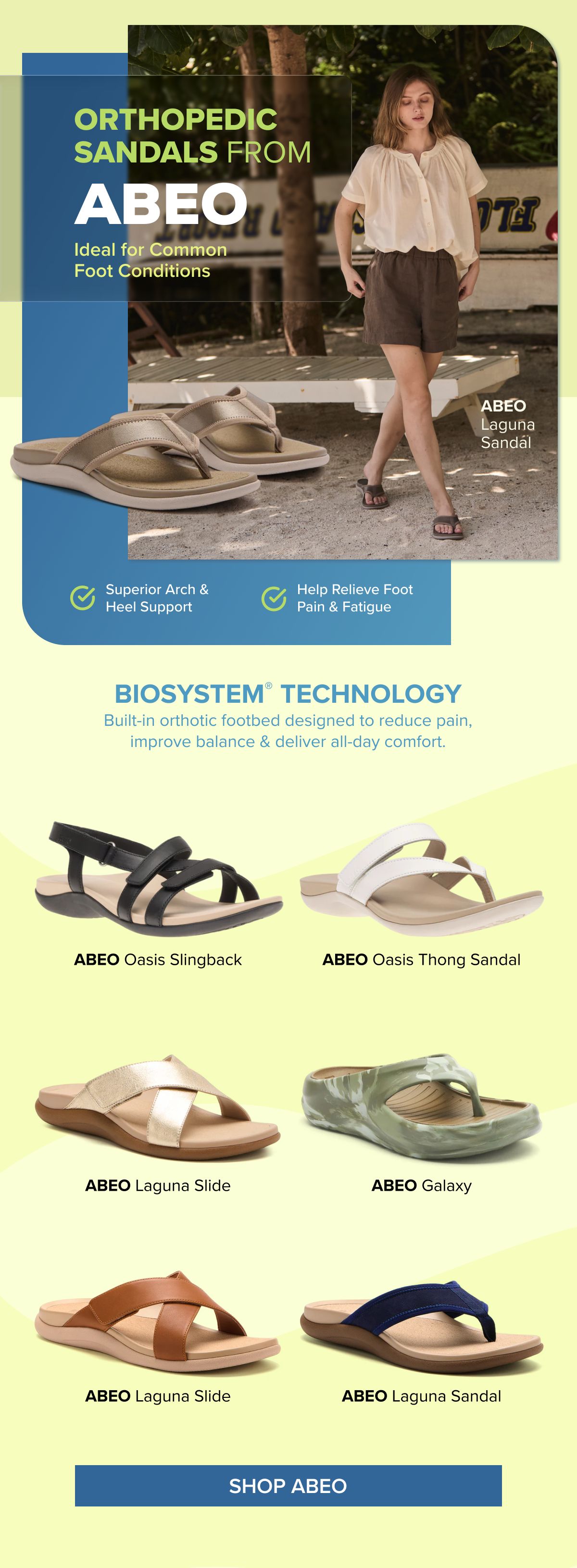 Orthopedic Sandals from ABEO