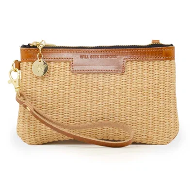 Mini Diana Clutch in Raffia