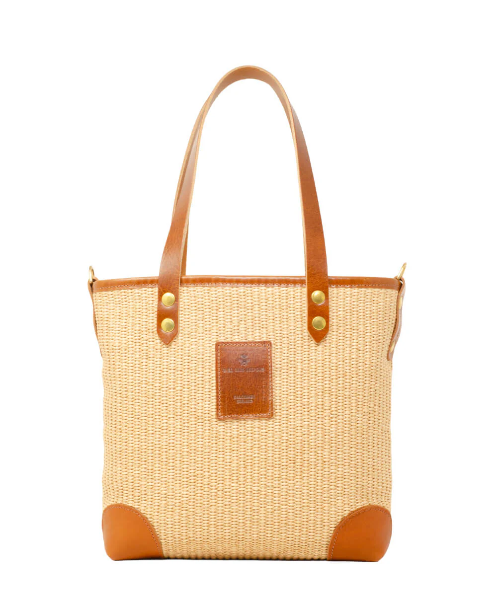 Small Tote in Raffia