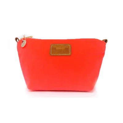 Make up Bag - Coral Velvet