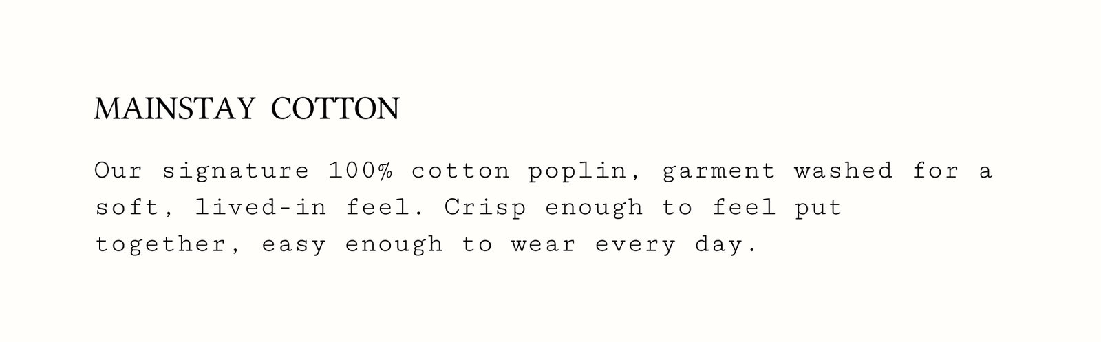 Cotton
