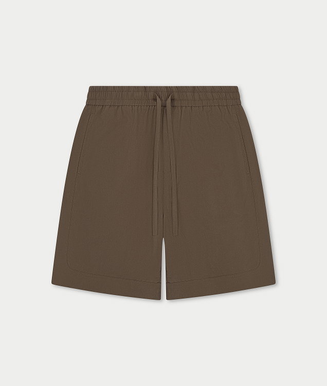 CUPRO PANELLED SHORTS