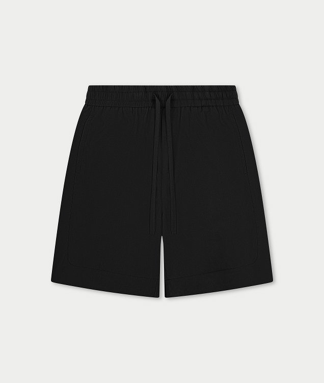 CUPRO PANELLED SHORTS