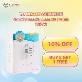 Yutakana Seikatsu Gut Cleanse Fat Loss B3 Probio 30PCS