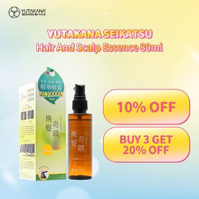 Yutakana Seikatsu Hair And Scalp Essence 80ml