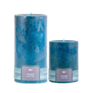 Image of Pier 1 Oceans® Mottled Pillar Candle